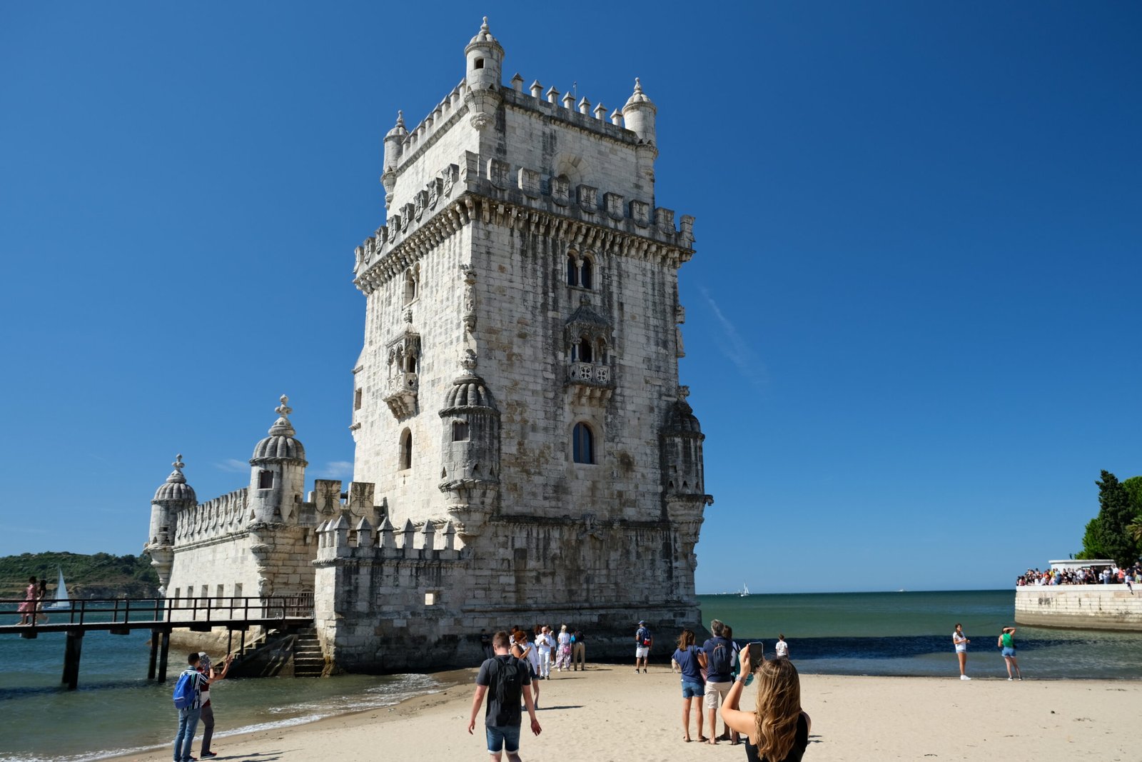 The famous Torre de Belém, visible on our Belém Portuguese Empire Tour.