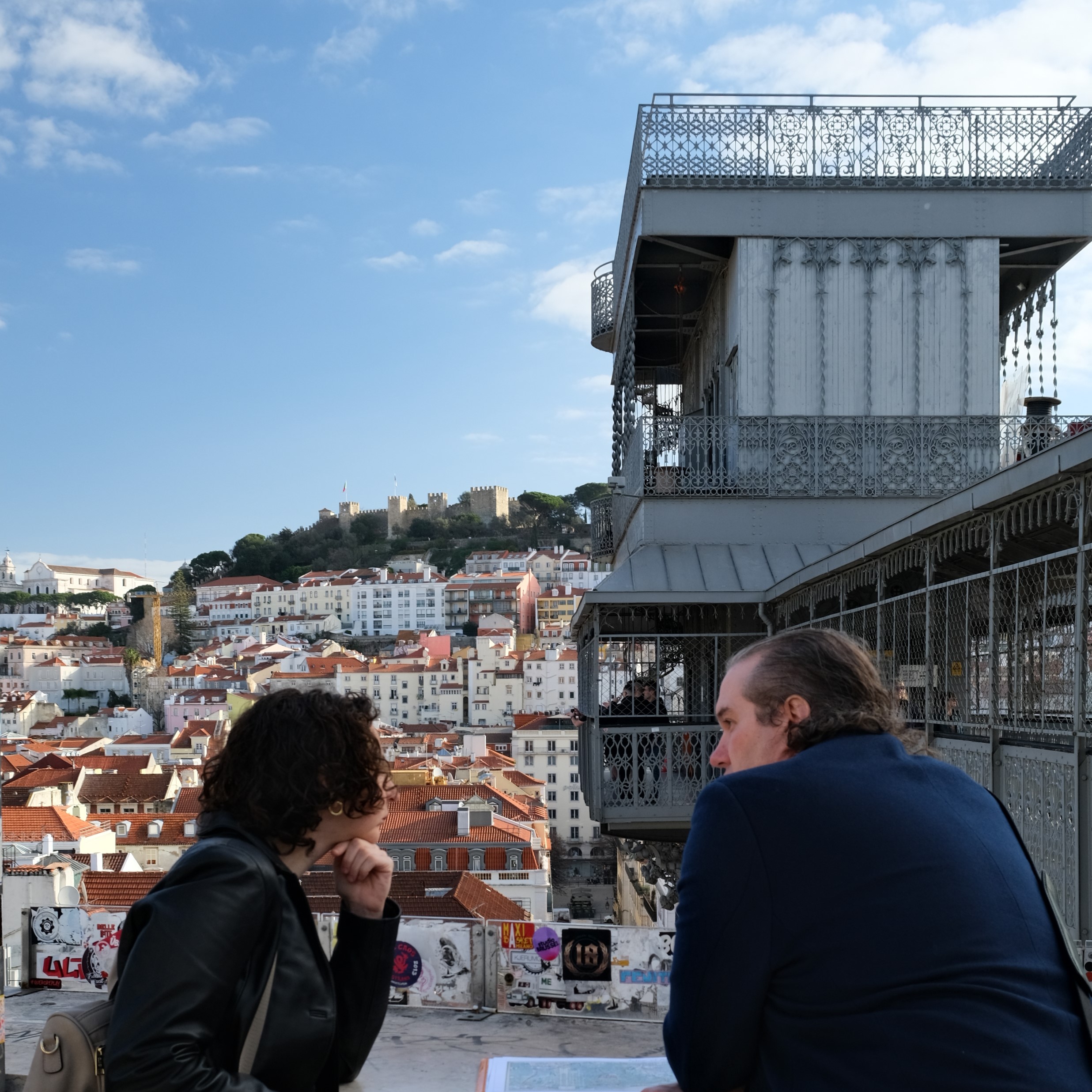 Lisbon-Tour-2-sqr Private Lisbon Tour - A view of the historic elevator of Lisbon