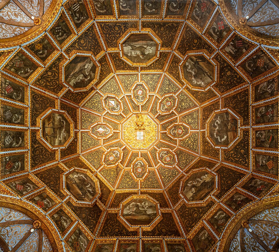 The ceiling of the